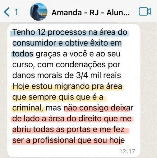 Depoimento de aluno PJE Autonomia